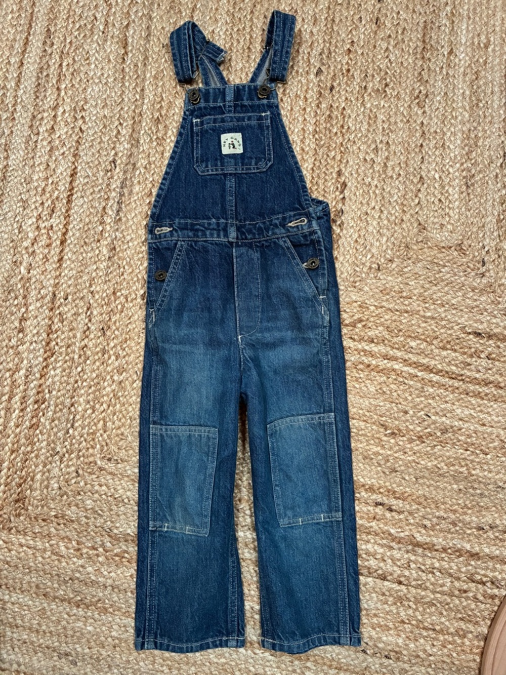 The Hey Gang denim kids overalls
